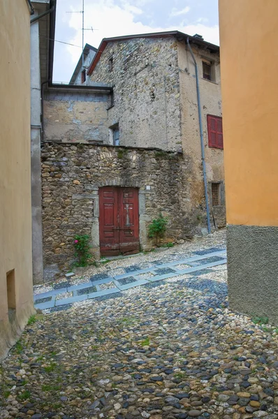 Alleyway. Compiano. Emilia-Romagna. Italy. — Stock Photo, Image