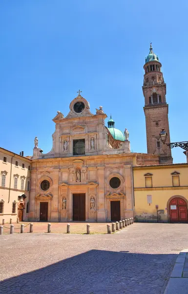 Abdij van st. giovanni evangelista. Parma. Emilia-Romagna. Italië. — Stockfoto