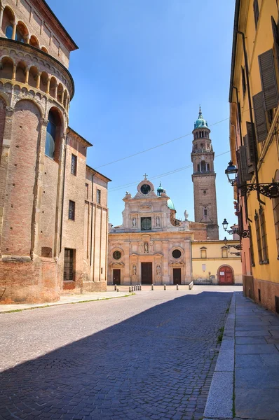 Para o beco. Parma. Emilia-Romagna. Itália . — Fotografia de Stock