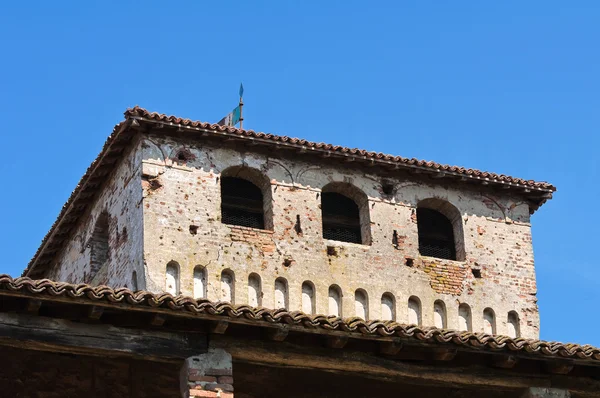 Kasteel van Roccabianca (PR). Emilia-Romagna. Italië. — Stockfoto