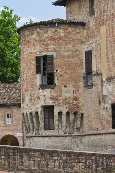 Kastély, fontanellato. Emilia-Romagna. Olaszország. — Stock Fotó