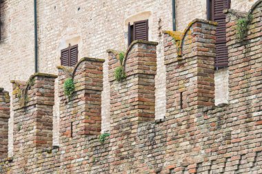 fontanellato Castle. Emilia-Romagna. İtalya.