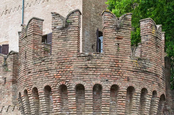 Kastély, fontanellato. Emilia-Romagna. Olaszország. — Stock Fotó