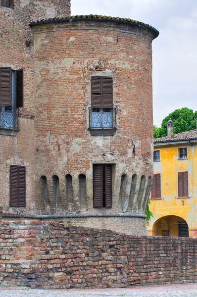 Slottet av fontanellato. Emilia-Romagna. Italien. — Stockfoto