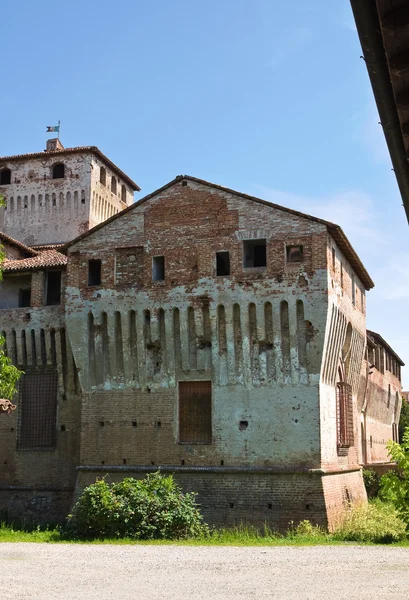 Burg von Roccabianca. Emilia-Romagna. Italien. — Stockfoto