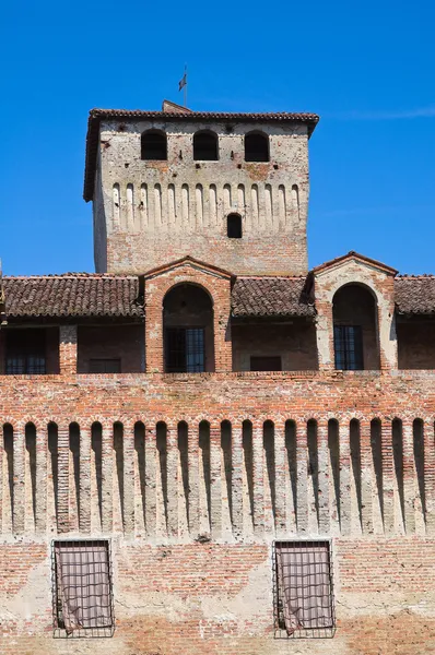 Slottet av roccabianca. Emilia-Romagna. Italien. — Stockfoto