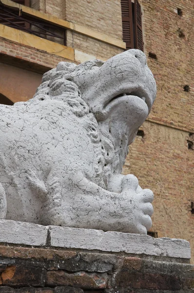 Rocca meli lupi van soragna. Emilia-Romagna. Italië. — Stockfoto