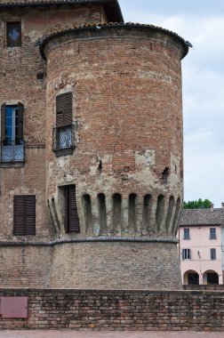 fontanellato Castle. Emilia-Romagna. İtalya.