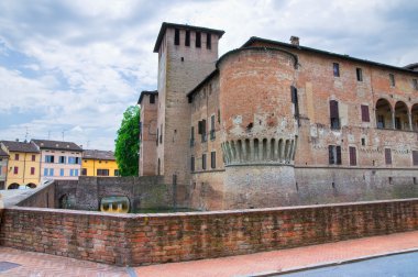 fontanellato Castle. Emilia-Romagna. İtalya.