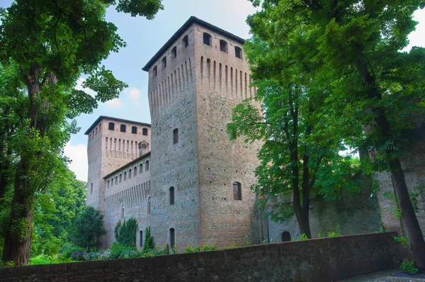 Slottet av castelguelfo. Noceto. Emilia-Romagna. Italien. — Stockfoto