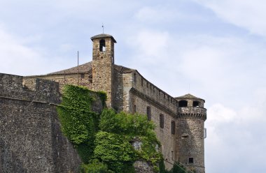 bardi, Castle. Emilia-Romagna. İtalya.