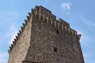bardi, Castle. Emilia-Romagna. İtalya.