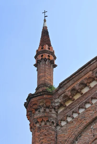 Kerk van st. stefano. Ferrara. Emilia-Romagna. — Stockfoto