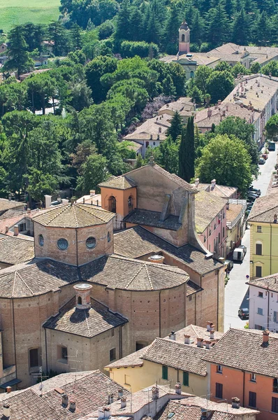 Панорамним видом на brisighella. Емілія-Романья. Італія. — стокове фото