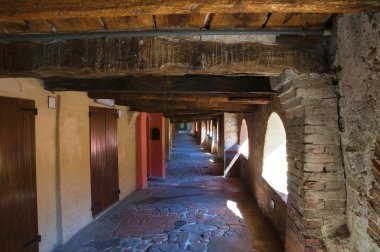 eşek alleyway. Brisighella. Emilia-Romagna. İtalya.