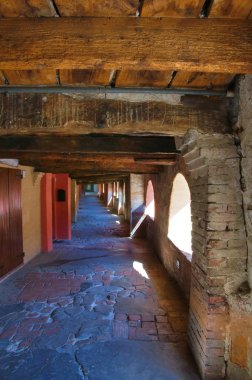 eşek alleyway. Brisighella. Emilia-Romagna. İtalya.