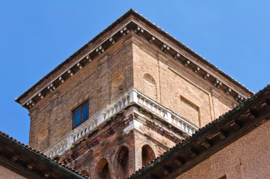 este castle. Ferrara. Emilia-Romagna. İtalya.