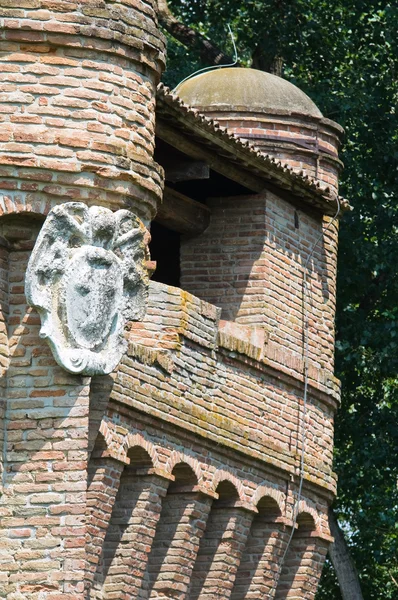 Rocca di stellata. Bondeno. Emilia-Romagna. Italien. — Stockfoto