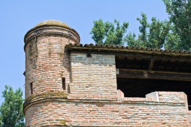 Rocca di stellata. bondeno. Emilia-Romagna. İtalya.