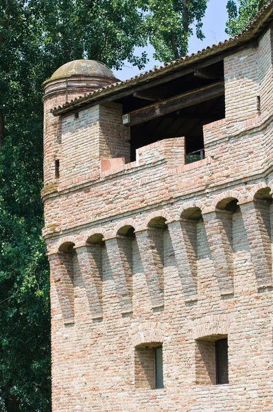 Rocca di stellata. Bondeno. Emilia-Romagna. Italien. — Stockfoto