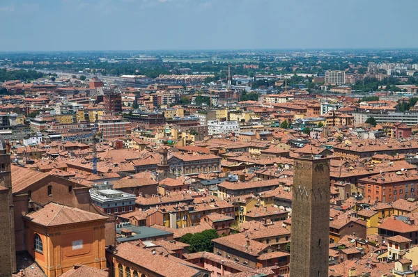 bologna panoramik manzaralı. Emilia-Romagna. İtalya.