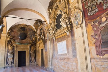 archiginnasio Bologna. Emilia-Romagna. İtalya.