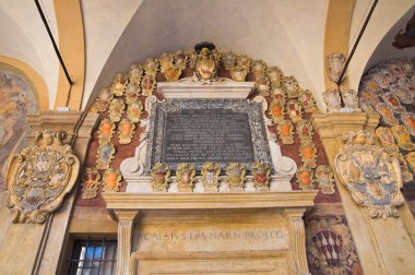 archiginnasio Bologna. Emilia-Romagna. İtalya.