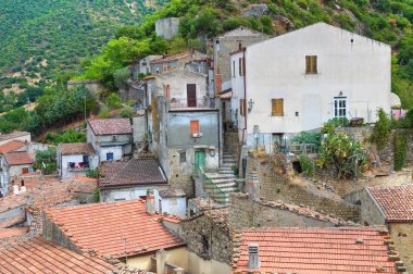 manzarayı valsinni. Basilicata. İtalya.