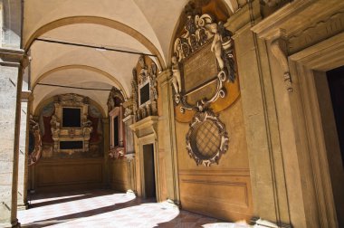 archiginnasio Bologna. Emilia-Romagna. İtalya.