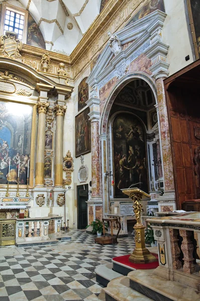 Basílica Catedral de Santa Ágata. Gallipoli. Puglia. Italia . — Foto de Stock