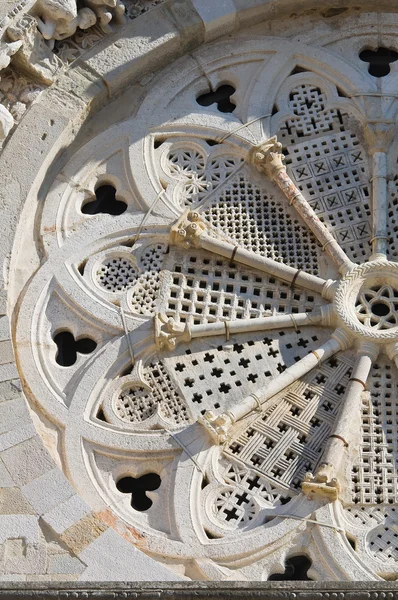 Katedrála troia. Puglia. Itálie. — Stock fotografie