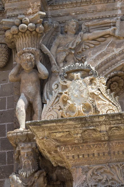 Church of St. Domenico. Nardo. Puglia. Italy. — Zdjęcie stockowe