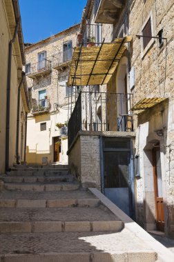 alleyway. Sant'Agata di puglia. Puglia. İtalya.