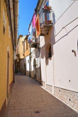 alleyway. Sant'Agata di puglia. Puglia. İtalya.