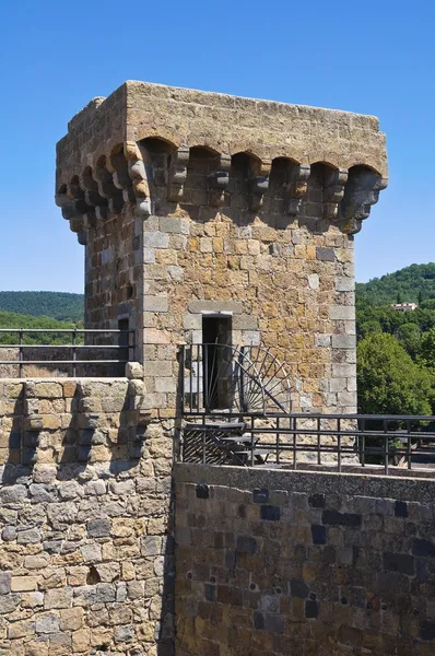 Forte sangallo. Civita castellana. Lazio. Itálie. — Stock fotografie