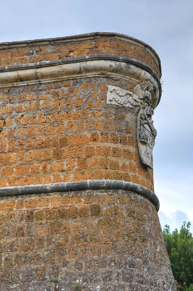 Forte sangallo. Civita castellana. Lazio. Włochy. — Zdjęcie stockowe