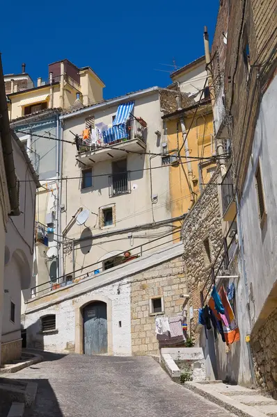 Gasse. sant 'agata di puglia. Apulien. Italien. — Stockfoto