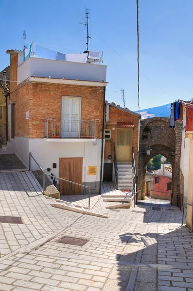 Alleyway. Deliceto. Puglia. Italy. — Stock Photo, Image