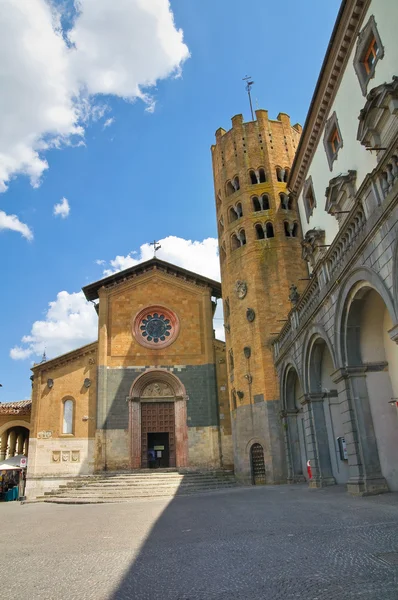 Kościół st. andrea. Orvieto. Umbria. Włochy. — Zdjęcie stockowe