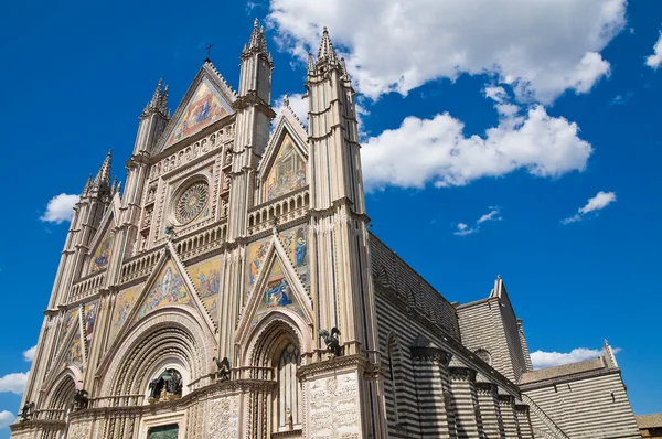 Kathedraal van orvieto. Umbrië. Italië. — Stockfoto