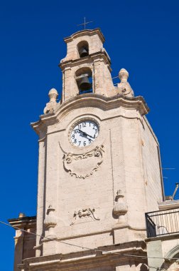 Saat Kulesi. Massafra. Puglia. İtalya.