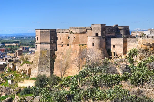 Κάστρο της massafra. Puglia. Ιταλία. — Φωτογραφία Αρχείου