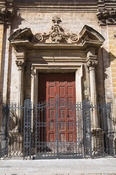 Kostel st. benedetto. Massafra. Puglia. Itálie. — Stock fotografie