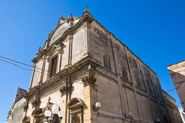 St. benedetto Kilisesi. Massafra. Puglia. İtalya. — Stok fotoğraf