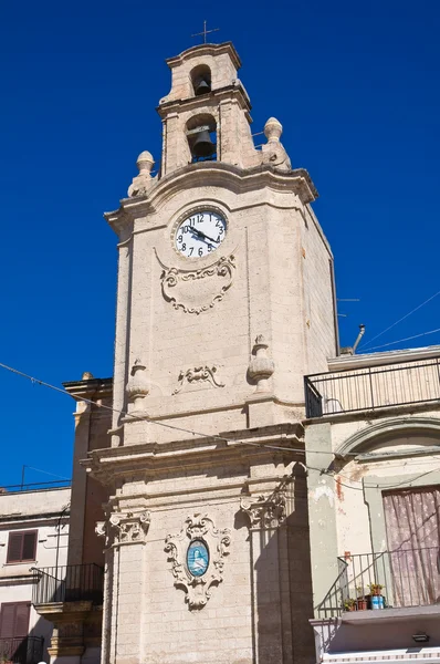 Clocktoweru. Massafra. Puglia. Itálie. — Stock fotografie