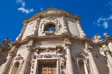 Kilise st. agostino. Massafra. Puglia. İtalya.