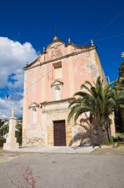 Madonna di tutte le grazie sığınak. Massafra. Puglia. İtalya.