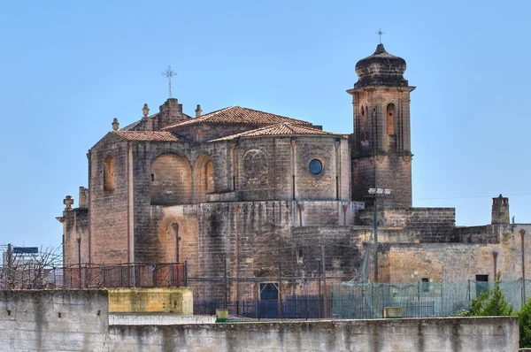 Igreja de St. Agostino. Massafra. Puglia. Itália . — Fotografia de Stock