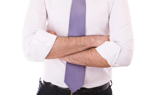 Business man with arms crossed. — Stock Photo, Image