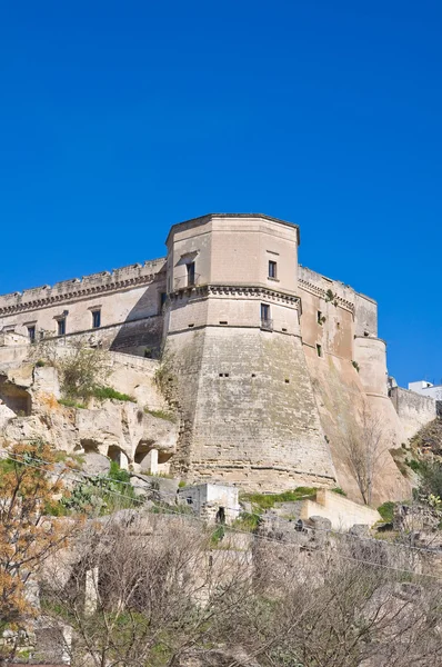 Castelo de Massafra. Puglia. Itália . — Fotografia de Stock